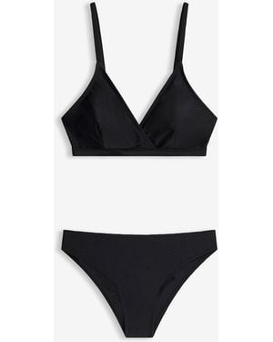 bonprix Bikini Mit Highleg (2-Tlg. Set) - Schwarz