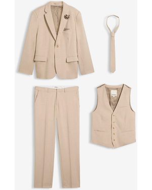 bonprix Hochzeitsanzug Mit Weste Und Krawatte (4Tlg. Set) - Weiß