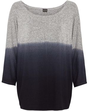 bonprix Oversize-Shirt Mit Farbverlauf - Blau