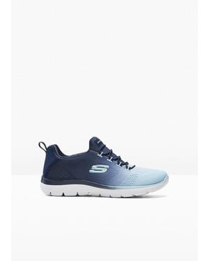 bonprix Skechers Komfort-Sneaker Mit Memory Foam - Blau