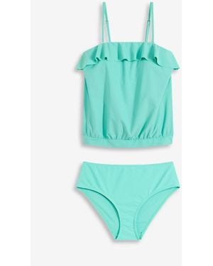 bonprix Bandeau-Tankini (2-Tlg.Set) Mit Multiway-Trägern - Grün