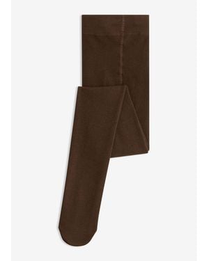 bonprix Thermo Schwangerschafts-Strumpfhose 140 Den - Braun