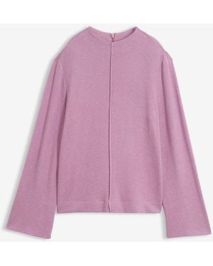 bonprix Rollkragenshirt Aus Viskose-Mix - Pink