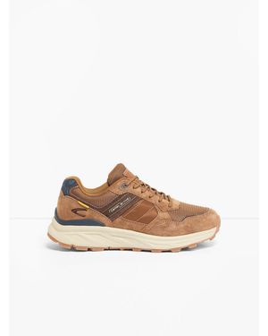 bonprix Camel Active Sneaker Aus Veloursleder - Weiß
