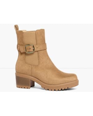 bonprix Boots Mit Schnalle - Natur