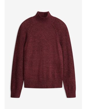 bonprix Grobstrick-Pullover - Rot