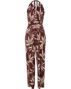 bonprix Neckholder-Jumpsuit - Rot