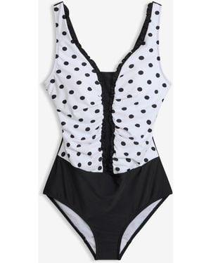 bonprix Shape-Badeanzug - Schwarz