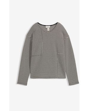 bonprix Jersey-Pullover - Grau