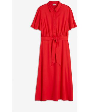 bonprix Blusenkleid - Rot