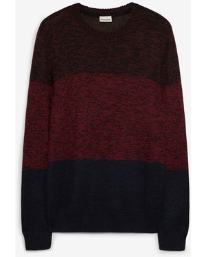 bonprix Feinstrickpullover Mit Komfortschnitt Aus Weichem Baumwollmix - Rot