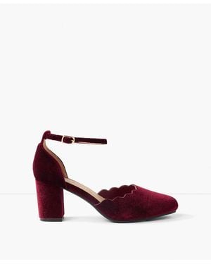 bonprix Spangenpumps Mit Blockabsatz - Weiß