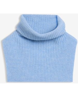 bonprix Wollschlauchschal Mit Alpaka - Blau