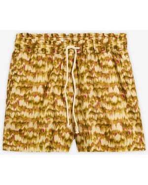 bonprix Shorts Aus Reiner Bio-Baumwolle - Mettallic