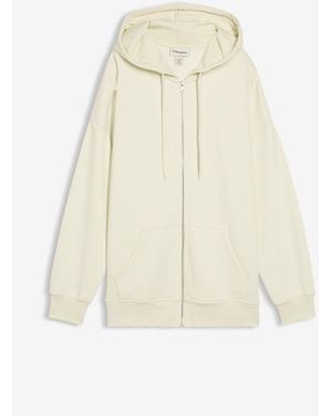 bonprix Kapuzen-Sweatjacke - Natur