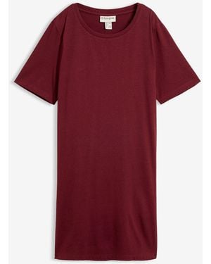 bonprix Oversize- Shirtkleid - Rot