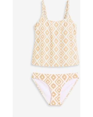 bonprix Tankini Mit Rundausschnitt (2-Tlg.Set) - Weiß