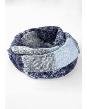 bonprix Loop Schal Mit Farbverlauf - Blau