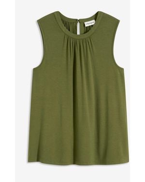 bonprix Jersey Blusentop - Grün