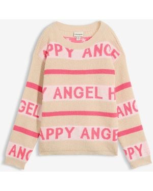 bonprix Boxy-Pullover - Pink