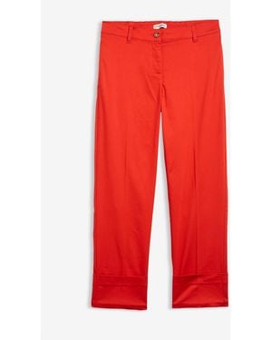 bonprix Chinohose Mit Hohem Baumwoll-Anteil - Rot