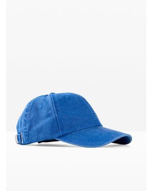 bonprix Cap Aus Baumwolle - Blau