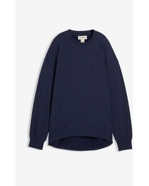 bonprix Oversize Sweatshirt - Blau
