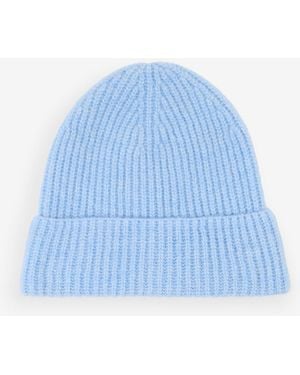 bonprix Wollmütze Mit Alpaka - Blau