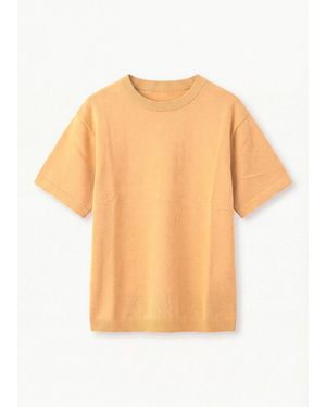 bonprix Feinstrickpullover Aus Reiner Bio-Baumwolle - Orange