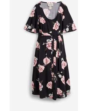 bonprix 2-In-1 Umstands- Und Stillkleid Aus Gewebter Viskose - Weiß