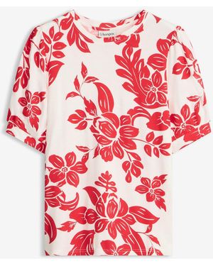bonprix Shirt Aus Softem Viskose-Mix - Rot