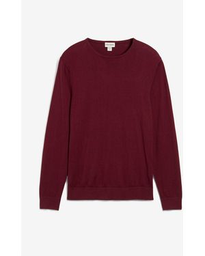 bonprix Feinstrickpullover Mit Edler Merinowolle - Rot