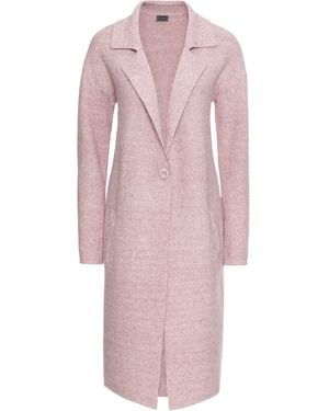 bonprix Langer Strickmantel Im Loose Fit - Pink