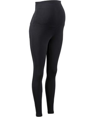 bonprix Umstandsleggings Aus Bio-Baumwolle - Schwarz