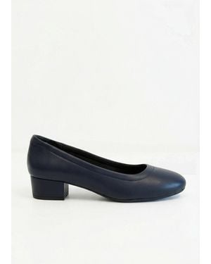 bonprix Pumps Mit Blockabsatz - Blau