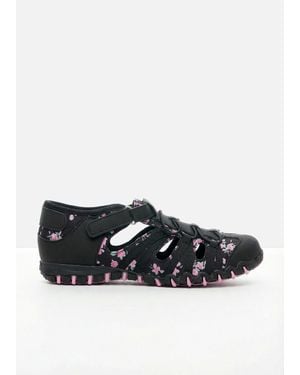 bonprix Slipper Mit Profilsohle - Schwarz