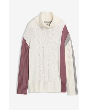 bonprix Rollkragenpullover - Pink