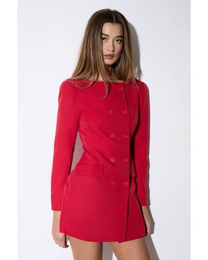 MissPap Tailored Double Breasted Blazer Dress