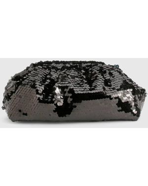 Boohoo Sequin Slouchy Clutch Bag - Black