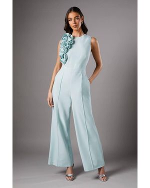 Coast 3D Cascade Jumpsuit - Gray