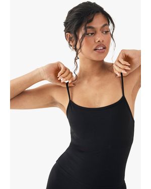 DSGN Studio Ultra Sculpt Padded Strappy Sports Tank - Black