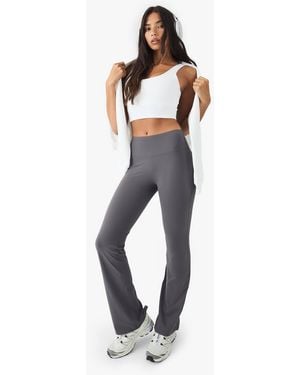 DSGN Studio Ultra Sculpt High Waist Straight Leg Trouser - Gray