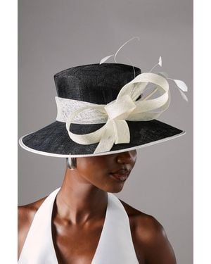 Coast Loop And Quill Wide Brim Hat - Black