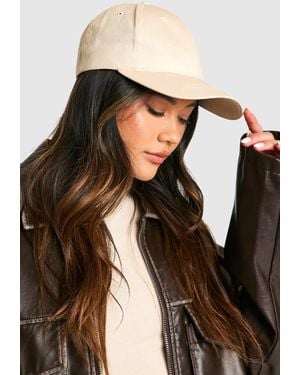 Boohoo Gorra De Béisbol Color Crema - Blanco
