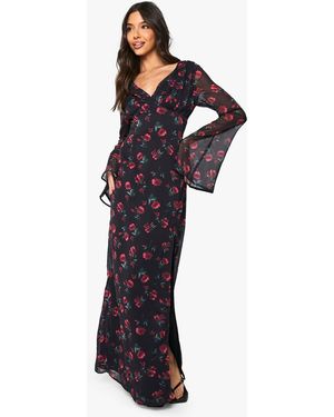 boohoo boutique all lace plunge neck maxi dress Berry Boutique Lace Plunge Maxi Bridesmaid Dress