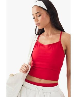 DSGN Studio Ultra Sculpt Padded Tank - Red