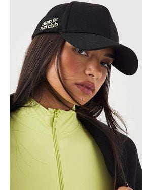 DSGN Studio Run Club Embroidered Cap - Black