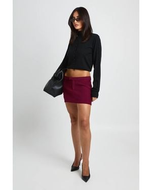 Boohoo Tailored Mini Skort