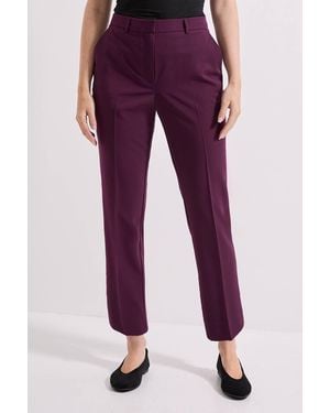 Dorothy Perkins Ankle Grazer Trouser - Purple