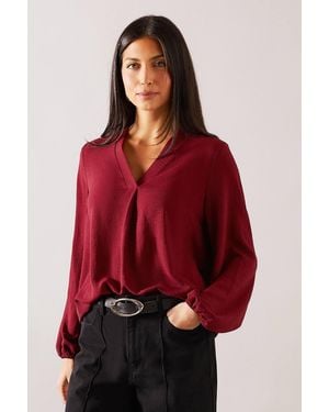 Wallis Overhead Shirt - Red
